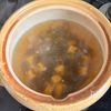 冷やしても美味しい！【めかぶと豆腐のさっぱり汁】の工程2