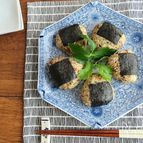 【おにぎり】お弁当にも◎いわし缶とみつばのおにぎり