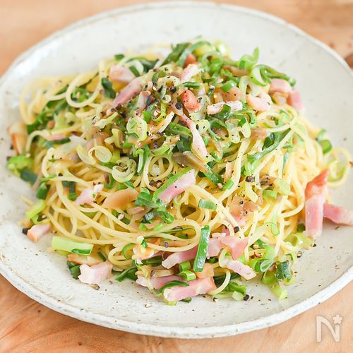 ザーサイで味が決まる!中華風パスタ
