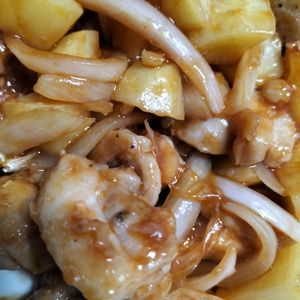 1207859の作ってみた!投稿(新じゃがと鶏肉の旨ケチャソース)