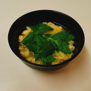 りんの作ってみた!投稿(【三つ葉と卵の味噌汁】基本の出汁のとり方)