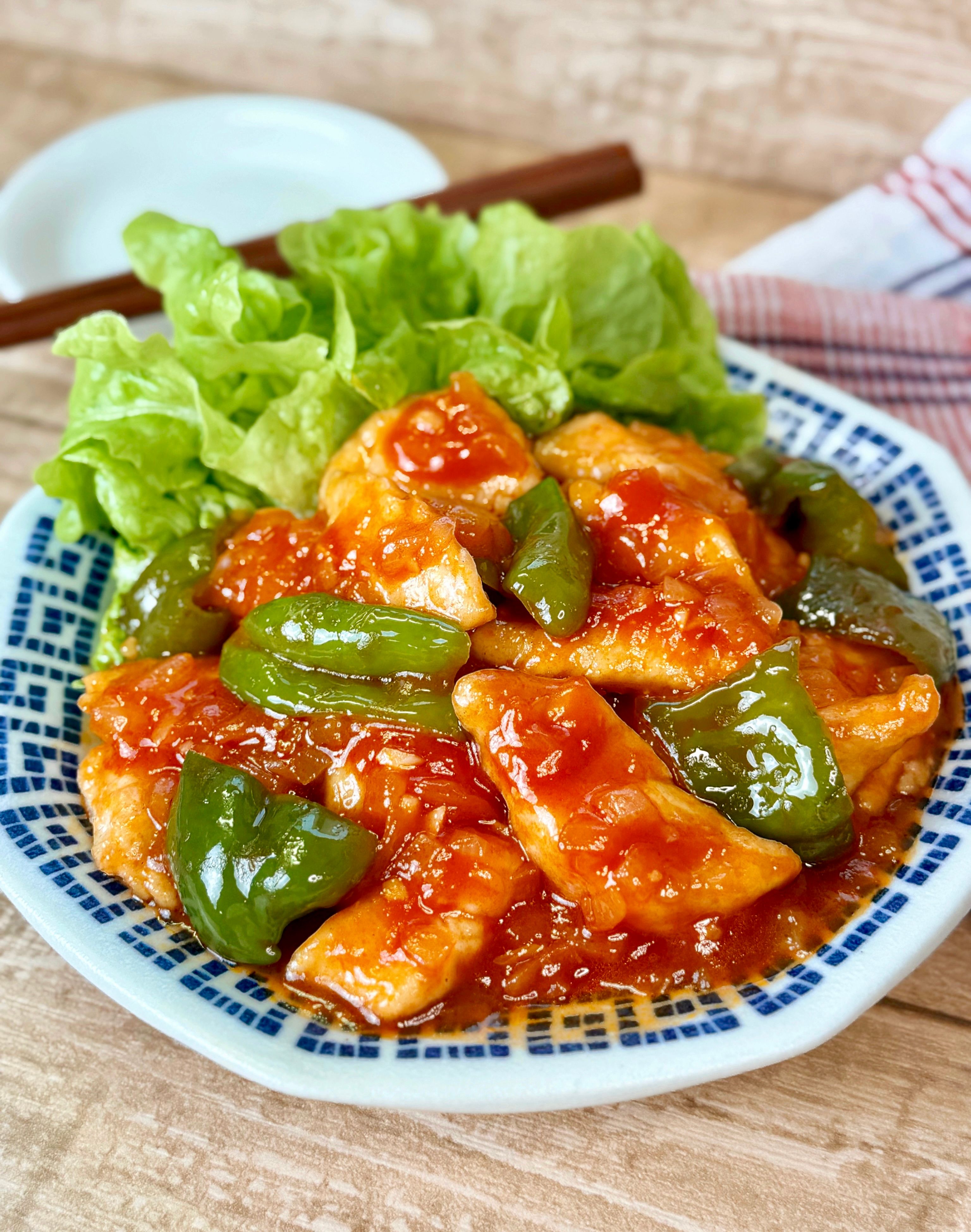 ご飯が進む！アレンジ自在で万能【ささみのケチャップソース