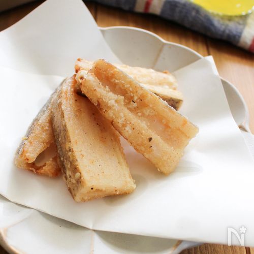 【材料3つで簡単♡】とんでもなく美味しい！フライドれんこん