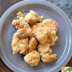 丼の作ってみた!投稿(鶏むね肉が取り合いに♡「コンソメチーズのコロコロチキン」)