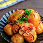 レンジでお手軽！新じゃがの明太昆布バター