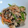 まゆのの作ってみた!投稿(安旨簡単!ごはんがおいしいおかず♡【サバ缶しらたき野菜炒め】)