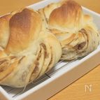 豆腐のねじりパン　マロン味