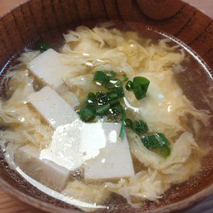 なべ円の作ってみた!投稿(【豆腐のかきたま中華スープ】豆腐と卵のシンプルなスープ♡)