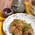 鶏もも肉とこんにゃくの味噌煮込み【作り置き】