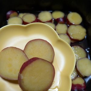 きっこママの作ってみた!投稿(レモン汁で簡単【さつまいものはちみつレモン煮】)