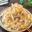 抱えて食べたい♪【白菜とツナの和風ナムル】