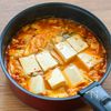【豚キムチスンドゥブ】味付け簡単！魚介のうま味がぎゅっと♪の工程3