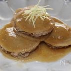 大根と挽き肉のミルフィーユ煮