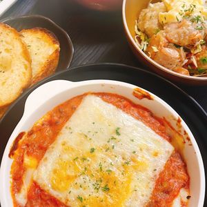 912663の作ってみた!投稿(餃子の皮de即席ラザニア【#ホワイトソース不要#トースター】)