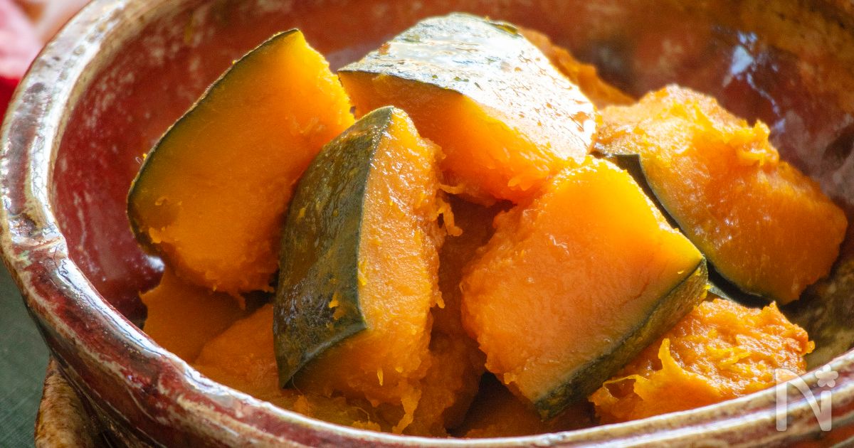 フライパンでトロトロ！かぼちゃの煮物