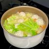 ふわふわ鶏団子と野菜のこく旨みそスープの工程4