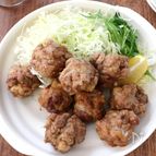 豚こま肉がごちそうに！カリッと豚唐揚げ