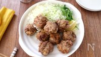 豚こま肉がごちそうに！カリッと豚唐揚げ