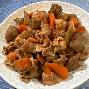 楽ラク手抜キッチン🐶🐾の作ってみた!投稿(【こんにゃくとごぼうの甘辛煮】これ作れたら一生役立つ27)