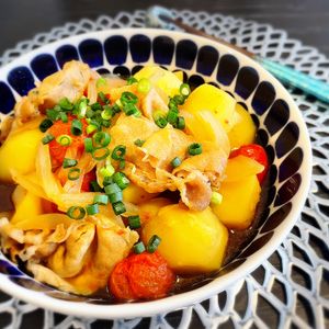 amiの作ってみた!投稿(夏におすすめ♪レンチンで作る【あっさりトマト肉じゃが】)