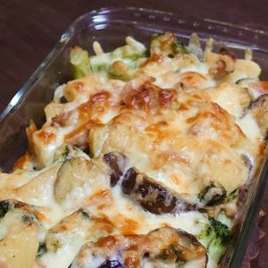 viviの作ってみた!投稿(レンジで時短☆なすとツナのチーズ焼き【低糖質✨】)