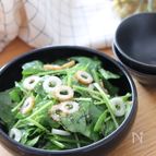 切って混ぜるだけ！やみつき♡ほうれん草とちくわのナムル