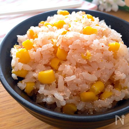 見た目も綺麗でプチプチ美味しい 明太とうもろこしご飯 By ともきーた 伊藤 智子 レシピサイト Nadia ナディア プロの料理家のおいしいレシピ