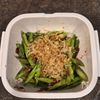 レンジで簡単！アスパラガスの梅おかか和えの工程3