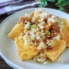 【厚揚げの和風ねぎ塩レモン】あっさりいくらでも食べられる！