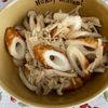 万福の作ってみた!投稿(【5分で完成♡レンジできのことちくわのバタポン和え】簡単！)