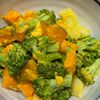 くだもの大好き🧡の作ってみた!投稿(簡単なのにコクうま♩ブロッコリーとかぼちゃのサラダ)