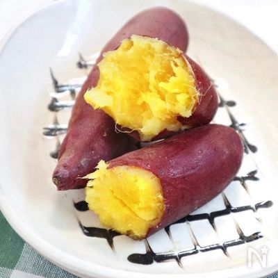 炊飯器でねっとり『甘ーい♡おうち焼き芋』