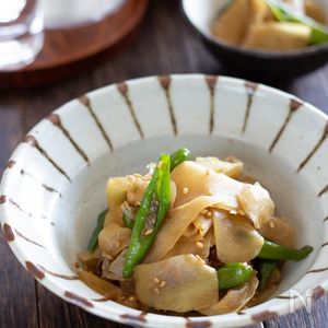新生姜とししとうの佃煮風