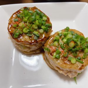 mayu〜の作ってみた!投稿(甘辛照り焼き【シャキシャキ蓮根のはさみ焼き】)
