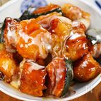 ねっとりあま～い🤩💖鶏とかぼちゃの照り焼きはちみつマヨ♪