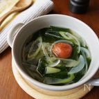 梅わかめスープ
