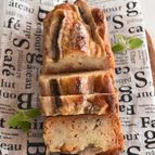 バター不要！しっとり♪はちみつバナナケーキ
