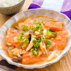 【鮭ときのこのみぞれ煮】食材も調味料も少なくお手軽に作れる◎
