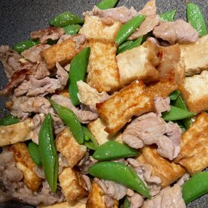 bo-zu3の作ってみた!投稿(【らくレピ】簡単＊豚バラと厚揚げの甘辛炒め)