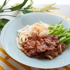 ボリュームたっぷり♪甘辛牛肉おろしうどん
