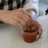チリソースで絶品♡【ふわふわはんぺん肉団子】混ぜて焼くだけの工程3