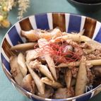 食感も楽しめる簡単副菜♡ごぼうとこんにゃくとツナの甘辛炒め