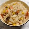 チョビの助の作ってみた!投稿(【炊飯器にお任せ!】秒でなくなる!鮭とコーンの炊き込みご飯)