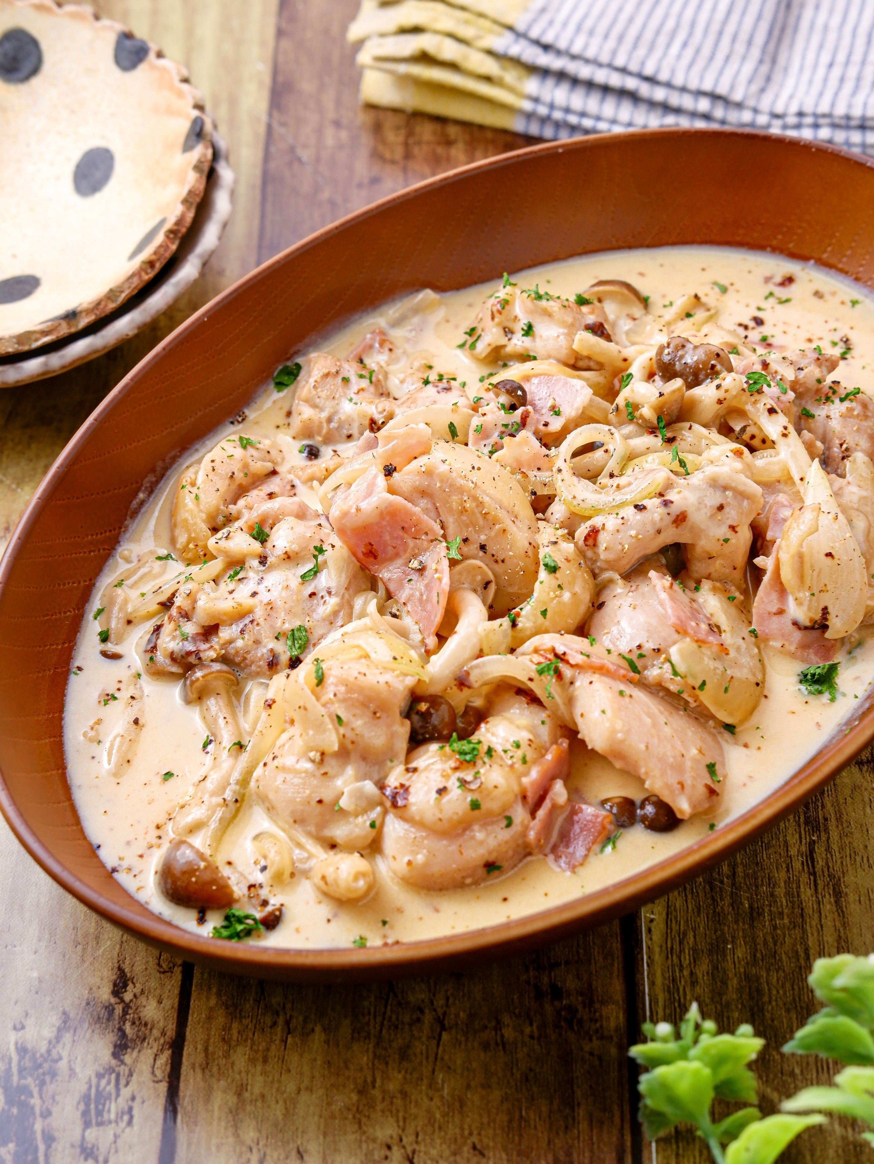 カルボナーラチキン