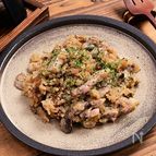 がっつり濃厚「ポルチーニと豚バラチーズ釜飯」