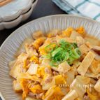 ササッと5分で完成！白菜とツナ、油揚げの旨煮