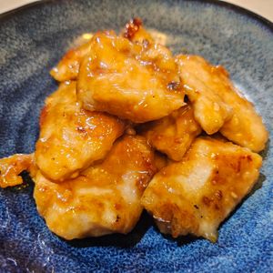 Maiの作ってみた!投稿(鶏むね肉のオイマヨ照り焼き)