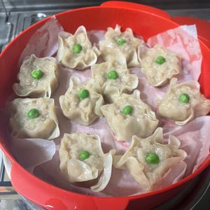 杏の作ってみた!投稿([焼売] フライパンで簡単･たっぷり玉ねぎの肉シュウマイ)