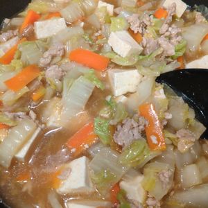 はちわれの作ってみた!投稿(【白菜と豆腐のとろとろ煮】生姜で温まる♪ ヘルシーおかず♡)