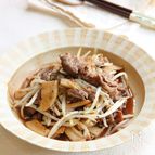牛肉とエリンギのオイスター黒胡椒炒め